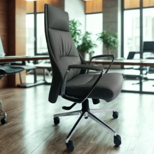 High Back Executive Office Chair in Leatherette Finish | Premium Boss Chair