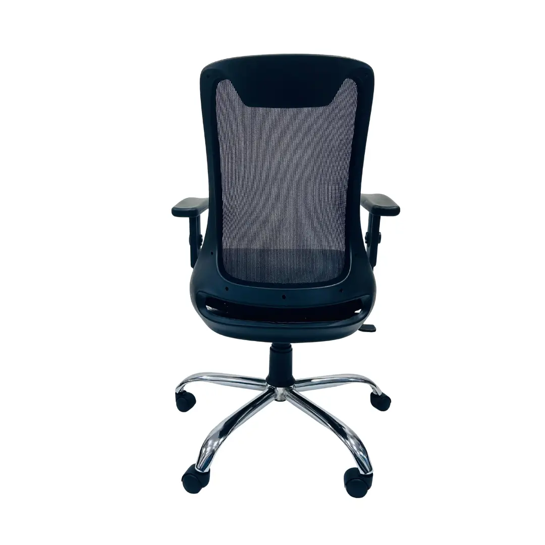 Premium Mesh Office Chair with Adjustable Armrest | Ergonomic Executive Chair - Image 3