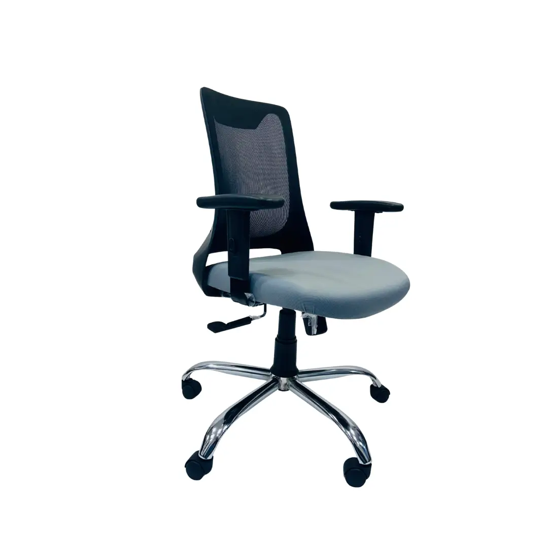Premium Mesh Office Chair with Adjustable Armrest | Ergonomic Executive Chair - Image 2