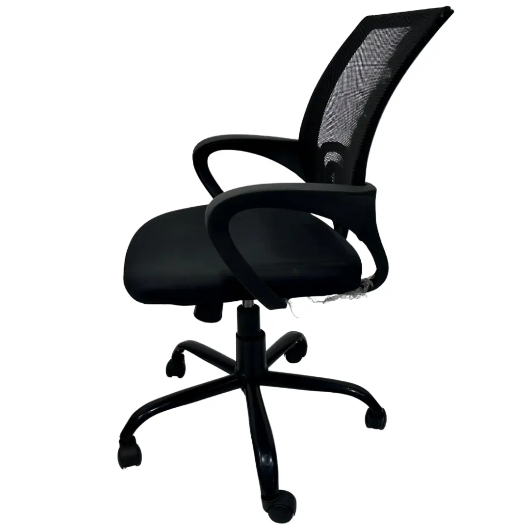 Mid Back Mesh Office Chair with Cushioned Seat | Ergonomic Staff Chair - Image 2
