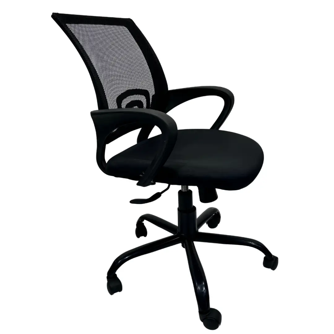 Mid Back Mesh Office Chair with Cushioned Seat | Ergonomic Staff Chair - Image 3