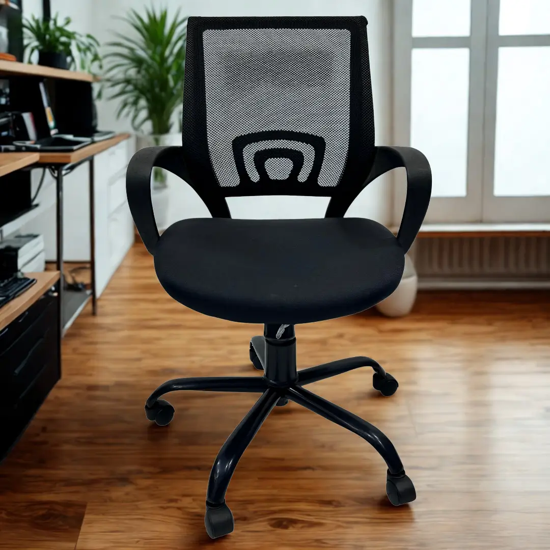 Mid Back Mesh Office Chair with Cushioned Seat | Ergonomic Staff Chair